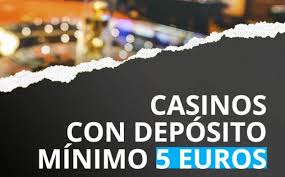 Casinò online con deposito di soli 5 euro gioca e vinci con poco!